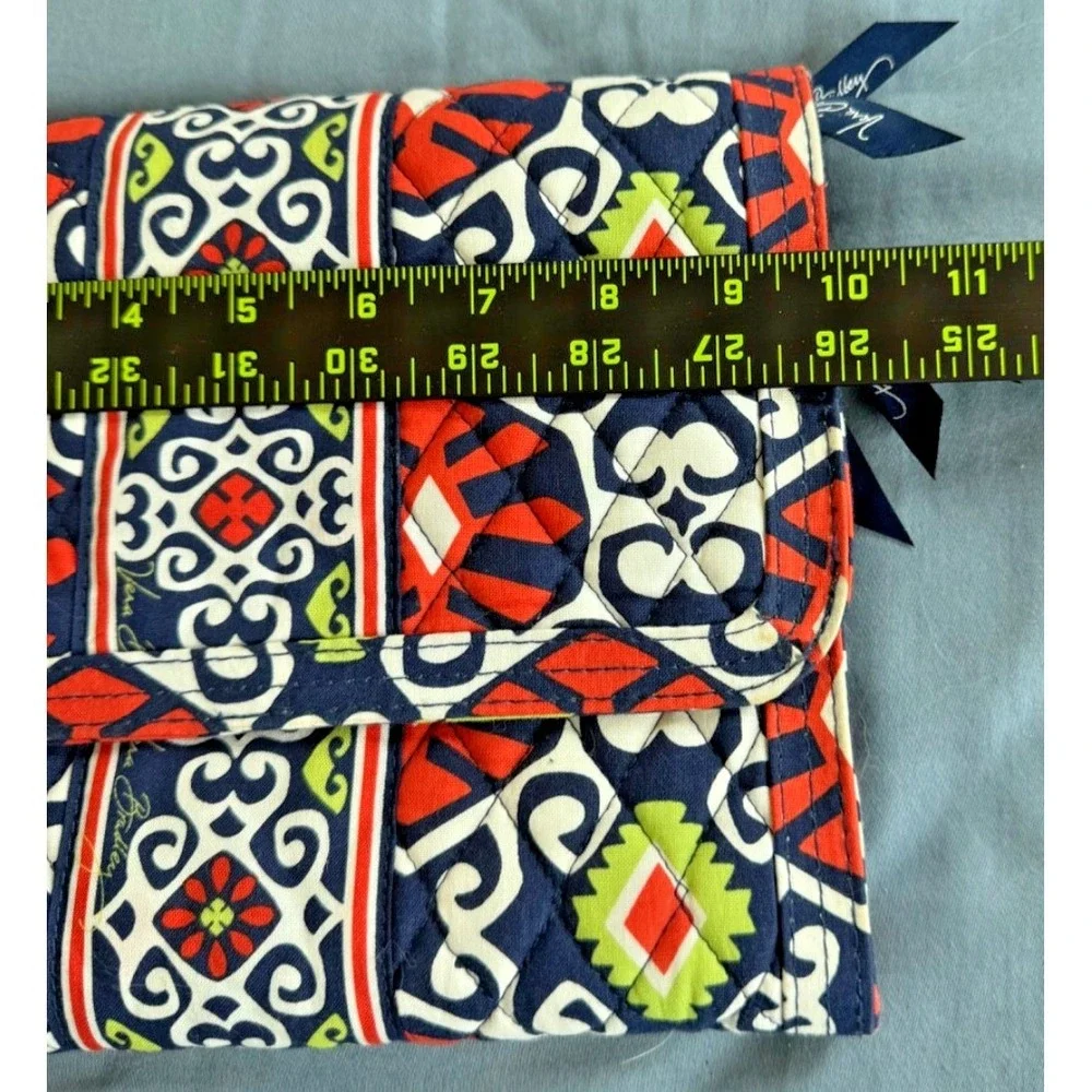 Vera Bradley Travel Jewelry Case Folio Book in the Sun‎ Valley pattern